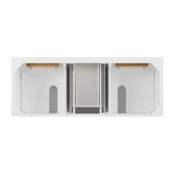 Lorelai 60" Double Vanity, Bright White