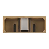 Lorelai 60" Double Vanity, Light Natural Oak
