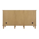 Lorelai 60" Double Vanity, Light Natural Oak