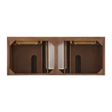Lorelai 60" Double Vanity, Mid-Century Walnut, w/ 3 CM Phantome Eclos Top