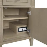 Lorelai 60" Double Vanity, Whitewashed Oak, w/ 3 CM Phantome Eclos Top