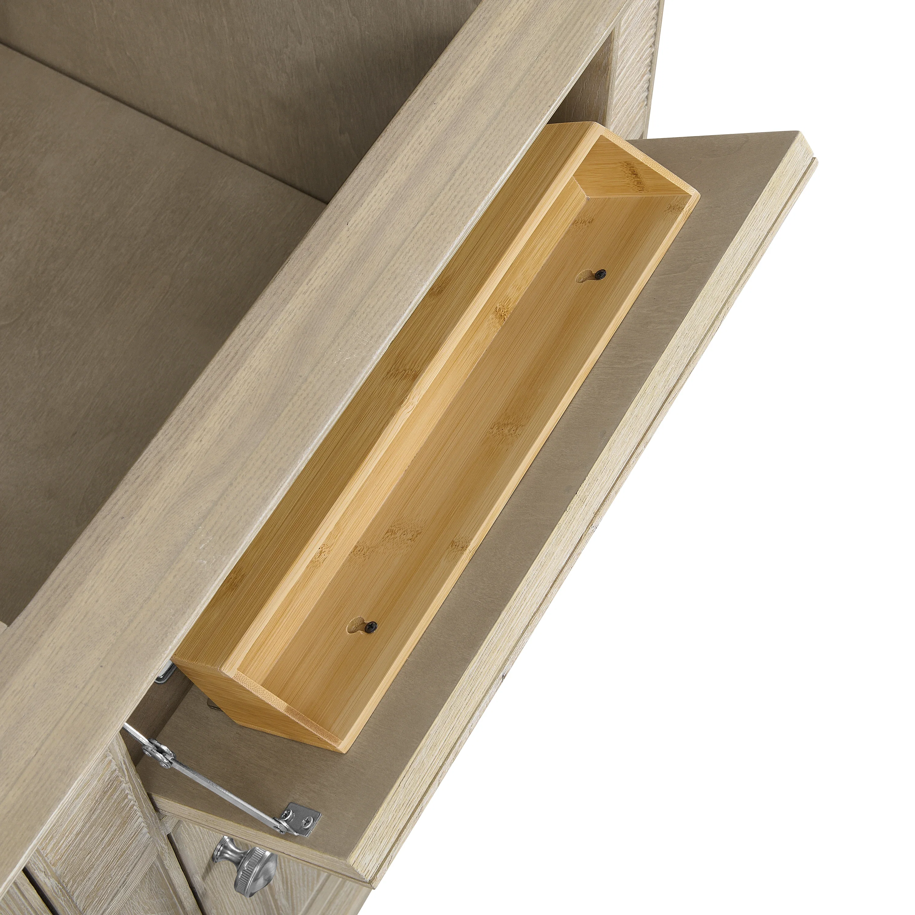Lorelai 60" Double Vanity, Whitewashed Oak