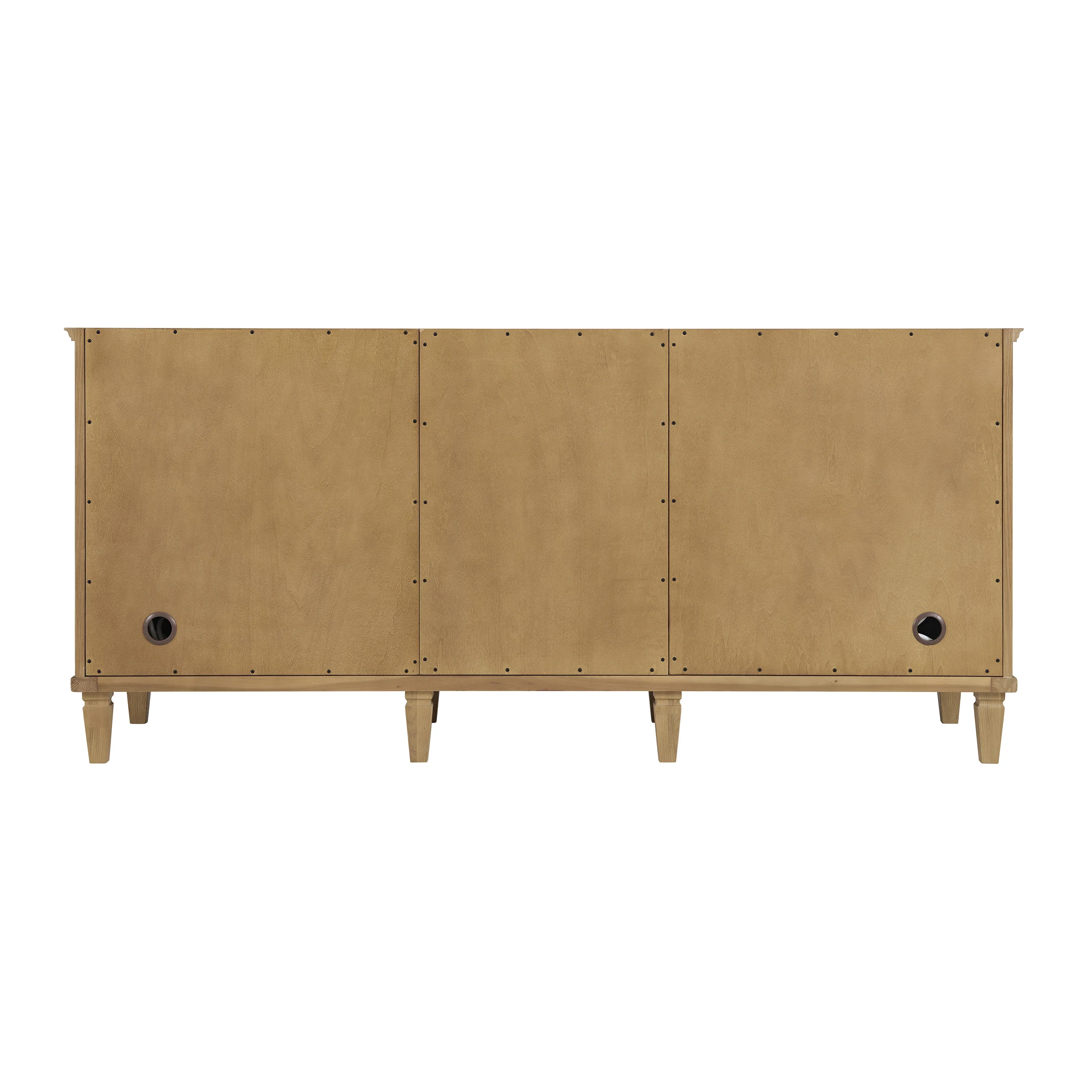 Lorelai 72" Double Vanity, Light Natural Oak, w/ 3 CM Tajnar Eclos Top w/FreePower Wireless Charger