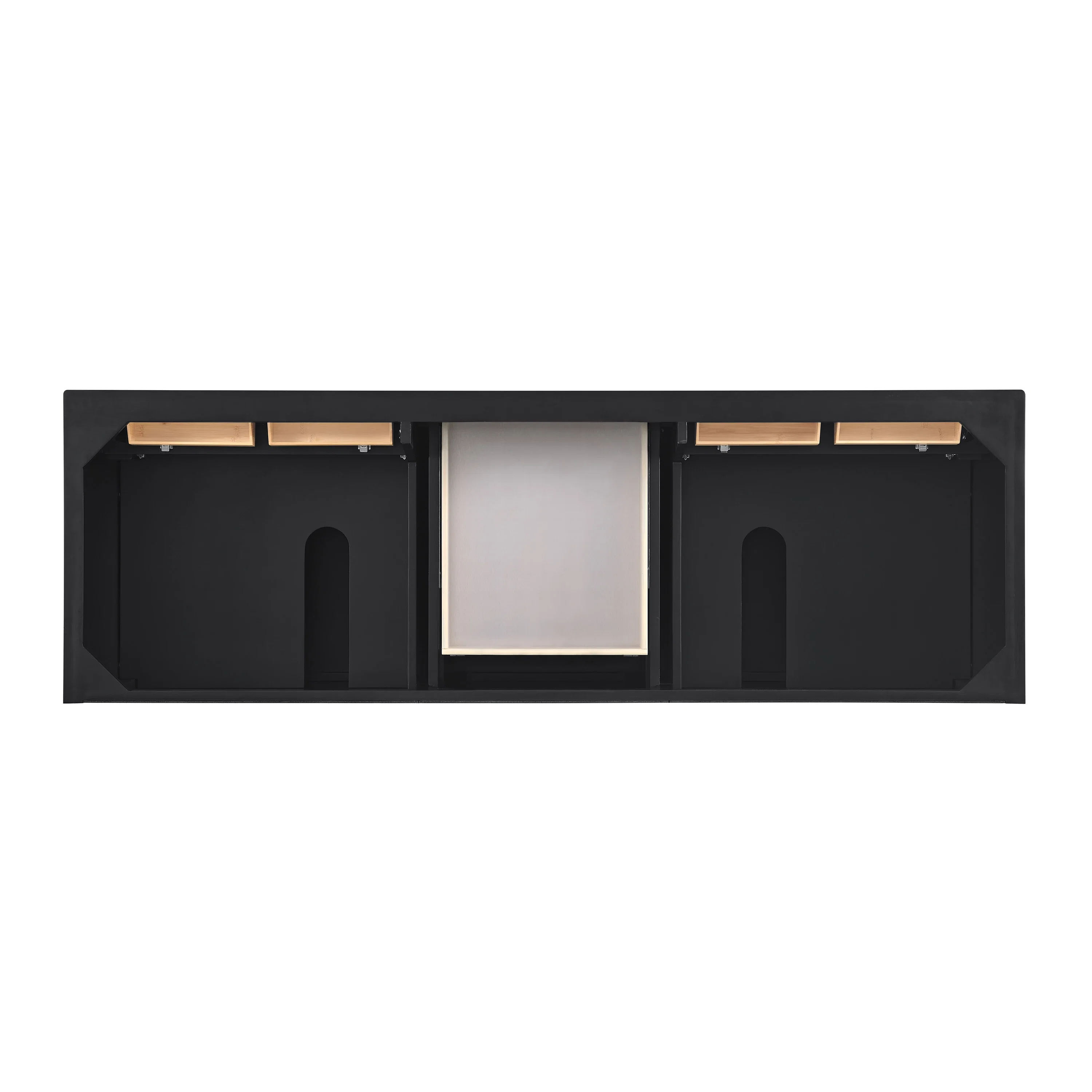 Lorelai 72" Double Vanity, Black Onyx