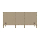 Lorelai 72" Double Vanity, Whitewashed Oak w/ 3 CM White Zeus Silestone Top