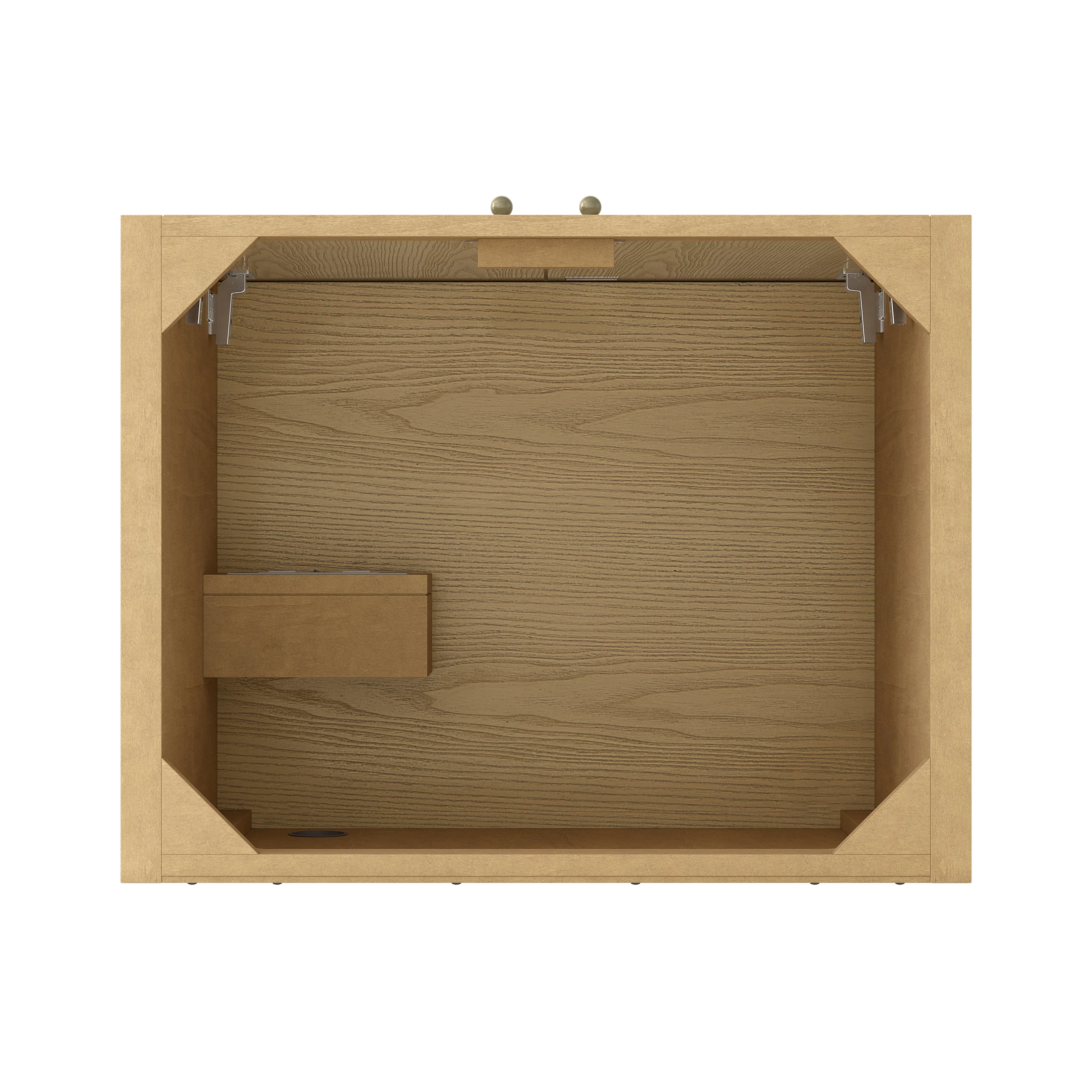 Hudson 30" Single Vanity Cabinet, Light Natural Oak