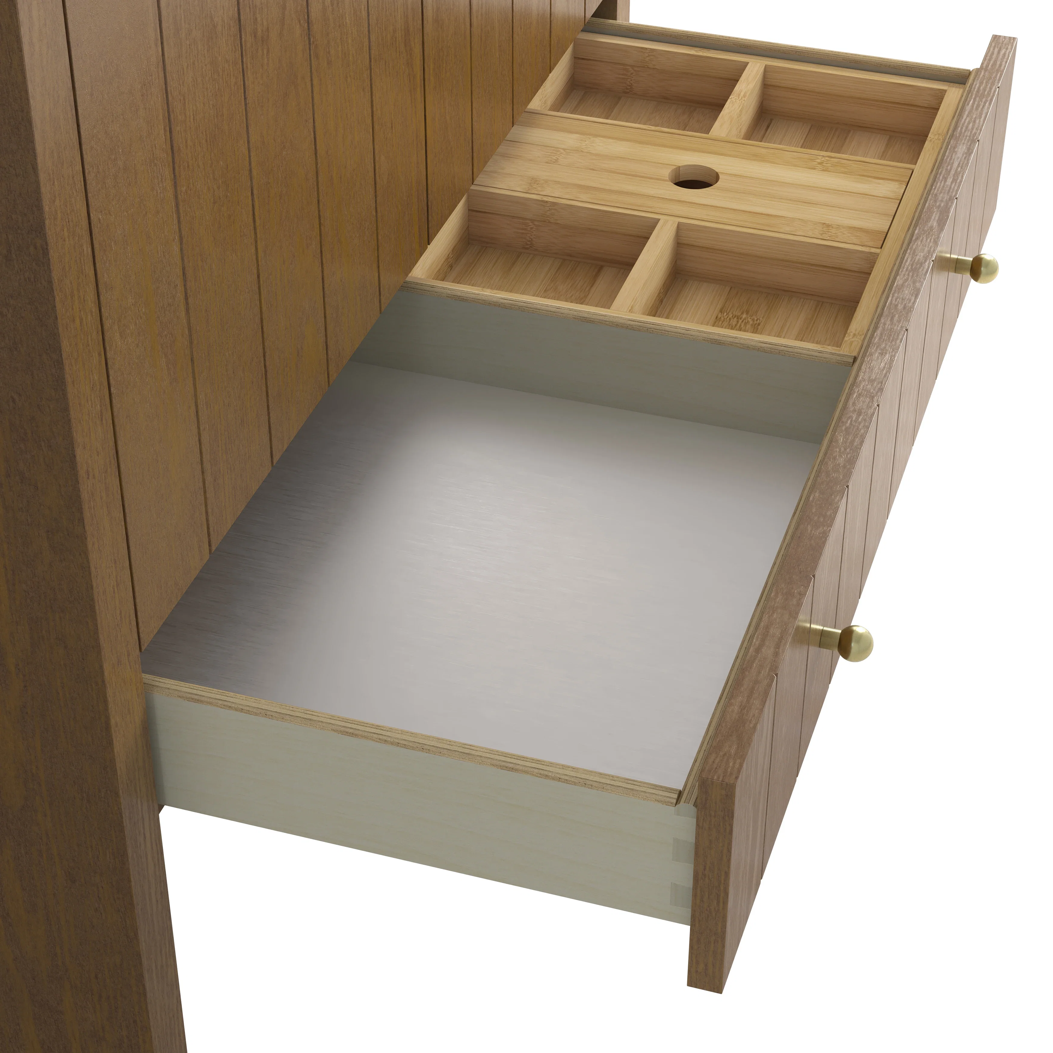Hudson 36" Single Vanity, Honey Oak w/ 3 CM Lime Delight Silestone Top