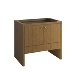 Hudson 36" Single Vanity Cabinet, Honey Oak