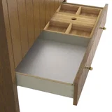 Hudson 36" Single Vanity Cabinet, Honey Oak