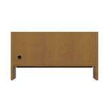 Hudson 60" Double Vanity, Honey Oak w/ 3 CM Eternal Jasmine Pearl Silestone Top w/FreePower Wireless Charger