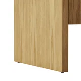 Hudson 60" Single Vanity, Light Natural Oak w/ 3 CM Ethereal Noctis Top w/ FreePower Wireless Charger
