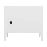 Myrrin 36" Vanity, Bright White w/ 3 CM Eternal Jasmine Pearl Silestone Top