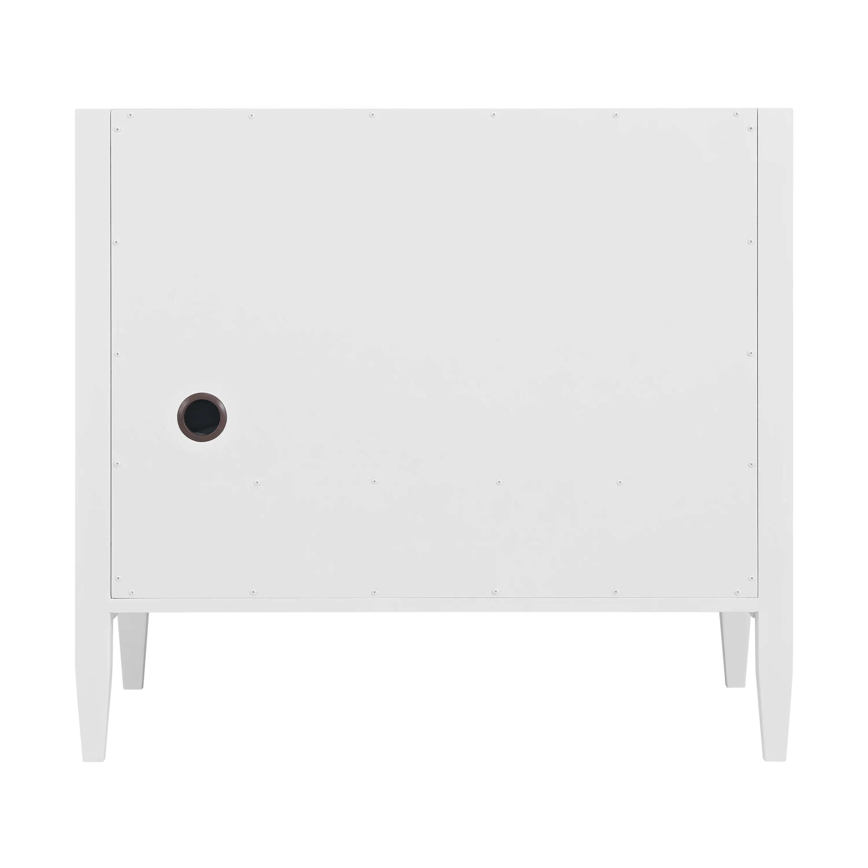 Myrrin 36" Vanity, Bright White, w/ 3 CM Tajnar Eclos Top