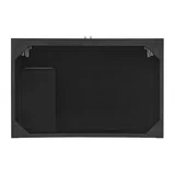 Myrrin 36" Vanity, Carbon Oak w/ 3 CM Eternal Jasmine Pearl Silestone Top
