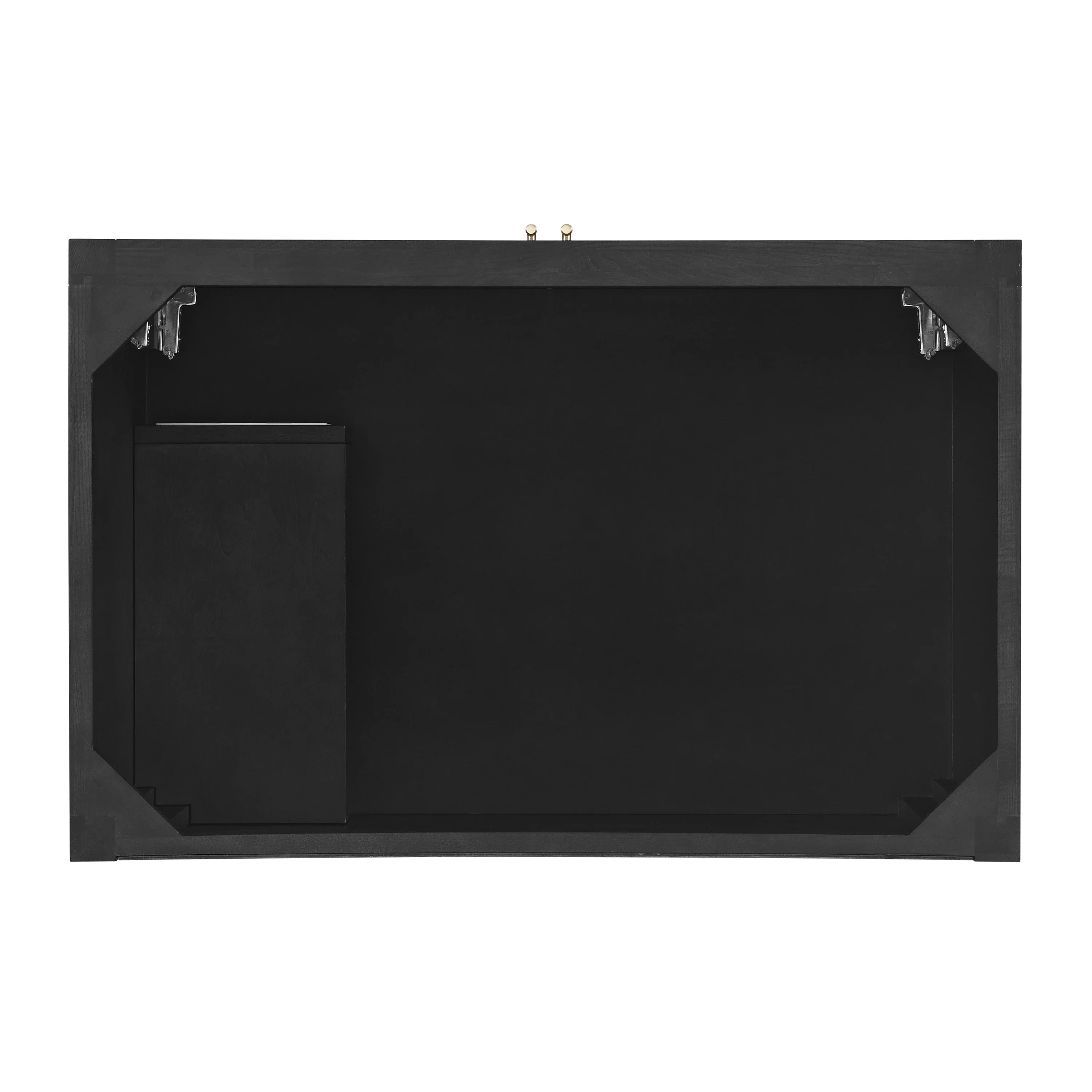 Myrrin 36" Vanity, Carbon Oak, w/ 3 CM Tajnar Eclos Top