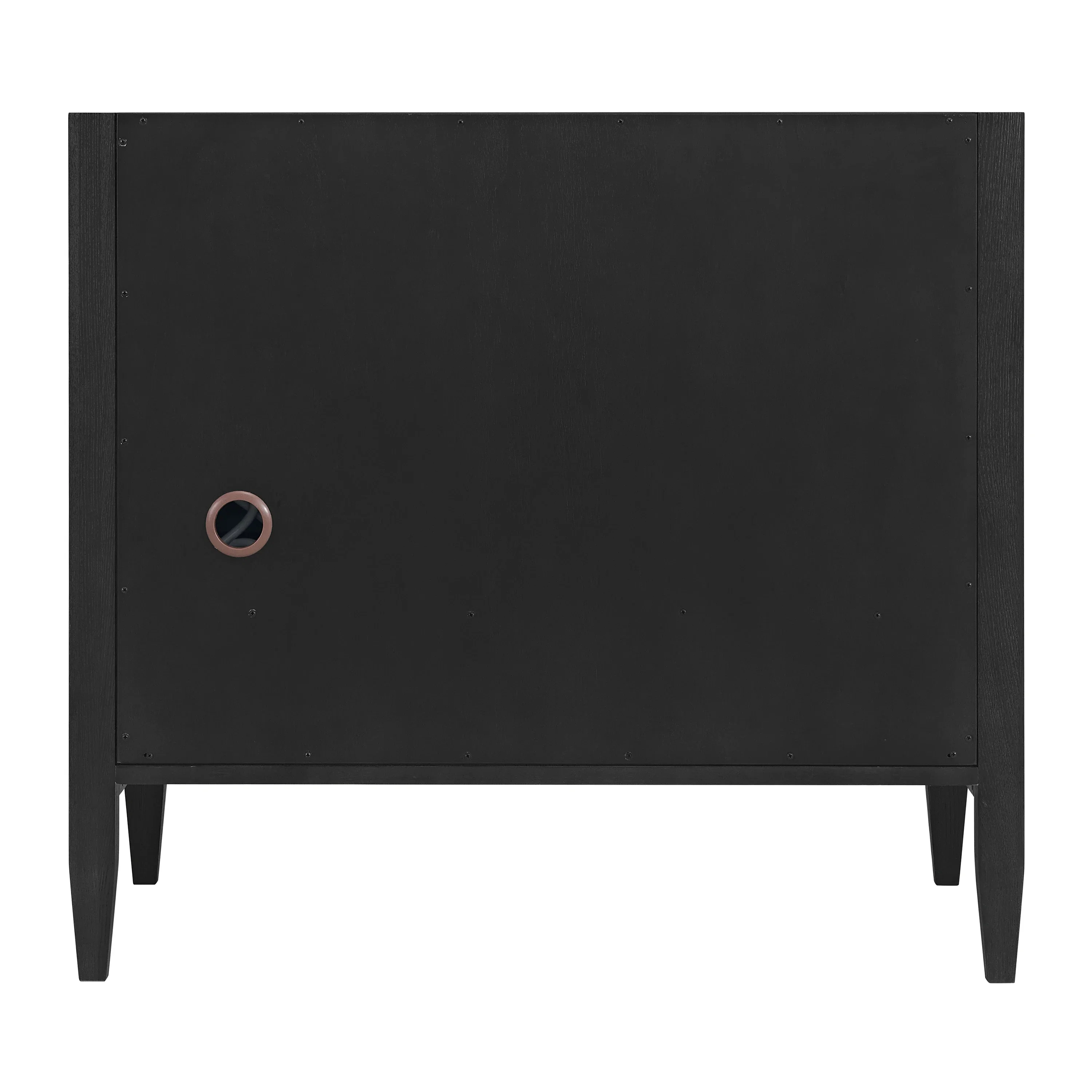 Myrrin 36" Vanity, Carbon Oak w/ 3 CM White Zeus Silestone Top