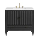 Myrrin 36" Vanity, Carbon Oak