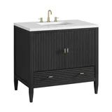 Myrrin 36" Vanity, Carbon Oak