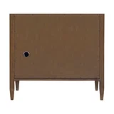 Myrrin 36" Vanity, Mid Century Walnut w/ 3 CM Eternal Jasmine Pearl Silestone Top