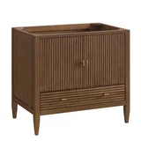Myrrin 36" Vanity, Mid Century Walnut