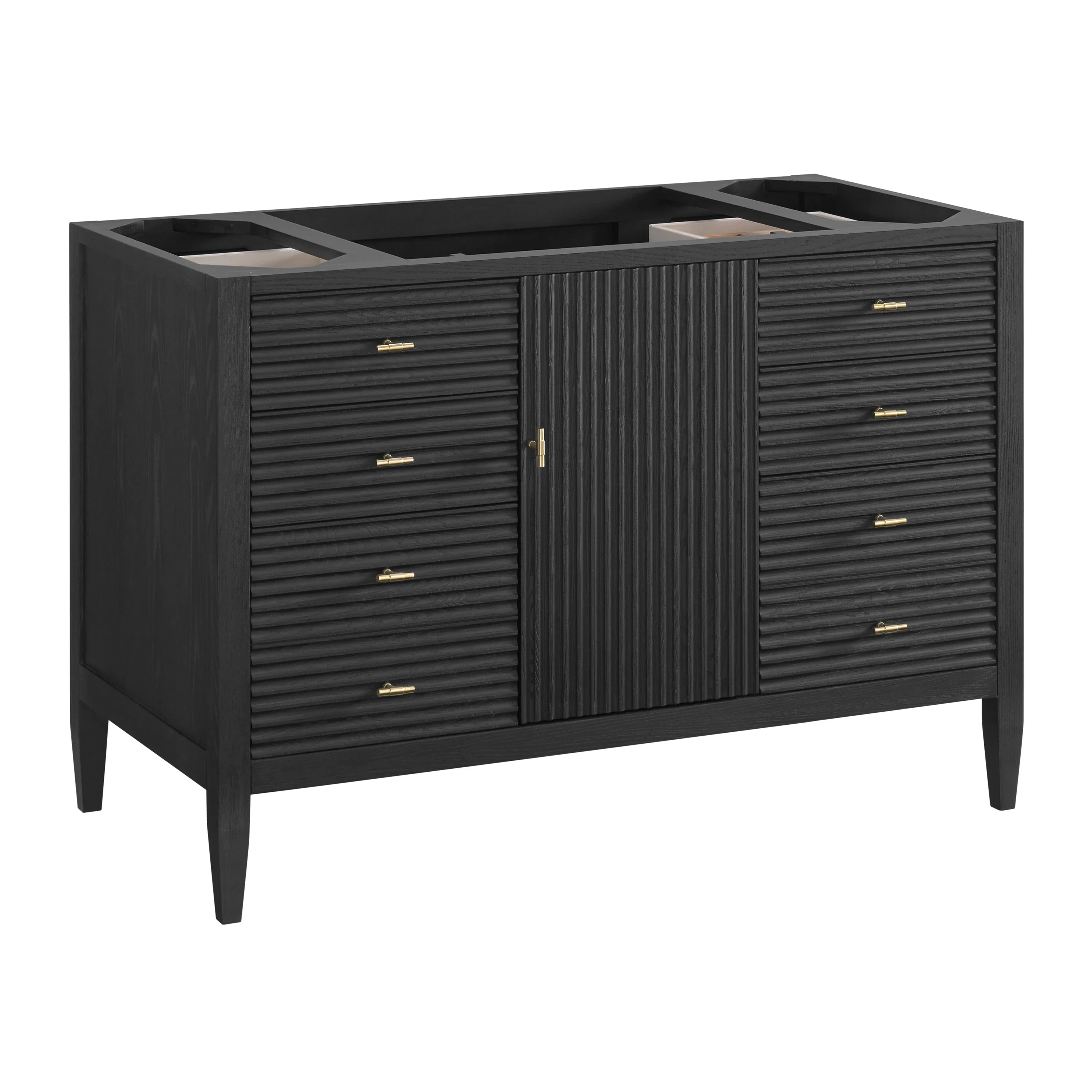 Myrrin 48" Single Vanity, Carbon Oak