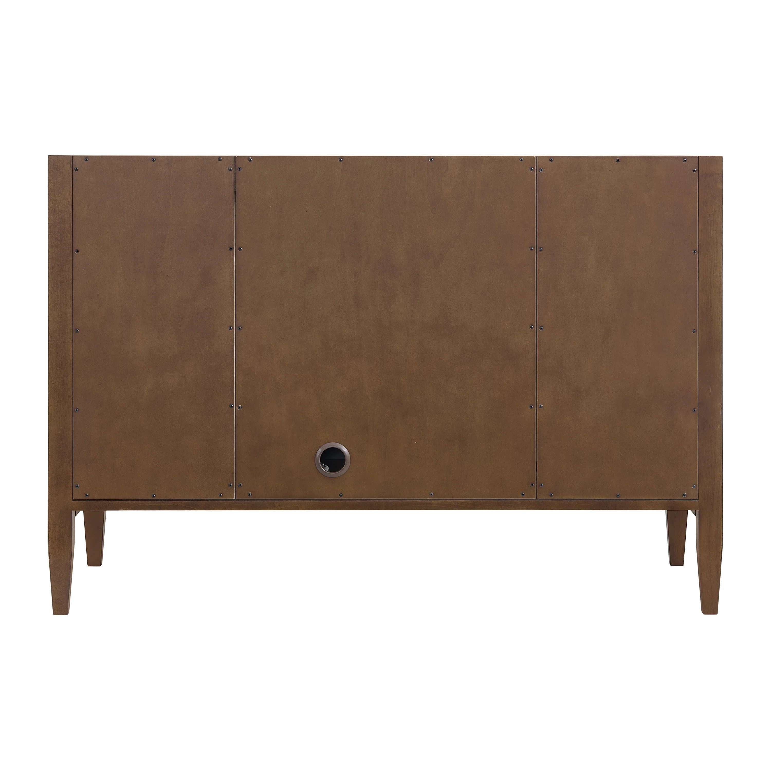 Myrrin 48" Single Vanity, Mid Century Walnut w/ 3 CM Parisien Bleu Silestone Top