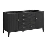Myrrin 60" Double Vanity, Carbon Oak
