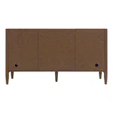 Myrrin 60" Double Vanity, Mid Century Walnut