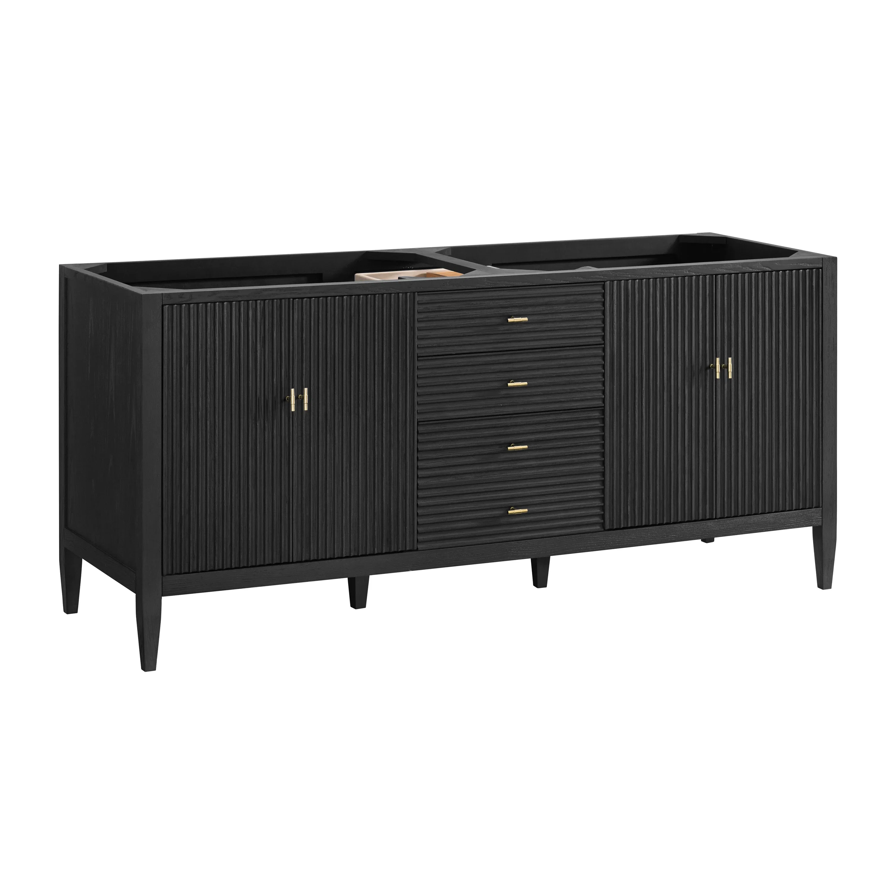 Myrrin 72" Vanity, Carbon Oak