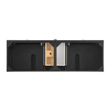 Myrrin 72" Vanity, Carbon Oak