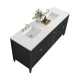 Myrrin 72" Vanity, Carbon Oak