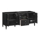 Myrrin 72" Vanity, Carbon Oak