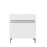 Chicago 30" Single Vanity, Glossy White, w/ 3 CM Phantome Eclos Top