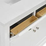 Chicago 30" Single Vanity, Glossy White, w/ 3 CM Phantome Eclos Top