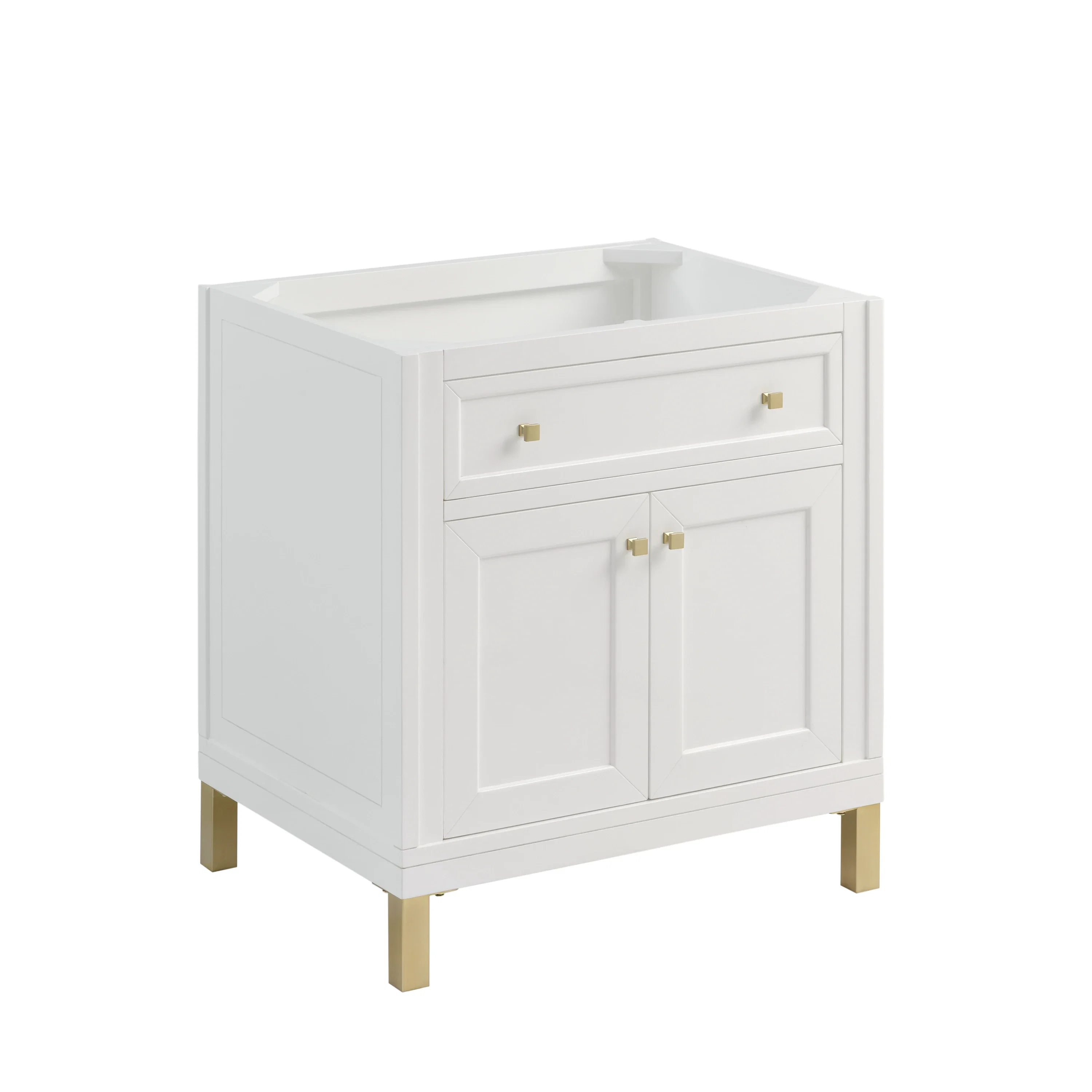 Chicago 30" Single Vanity, Glossy White
