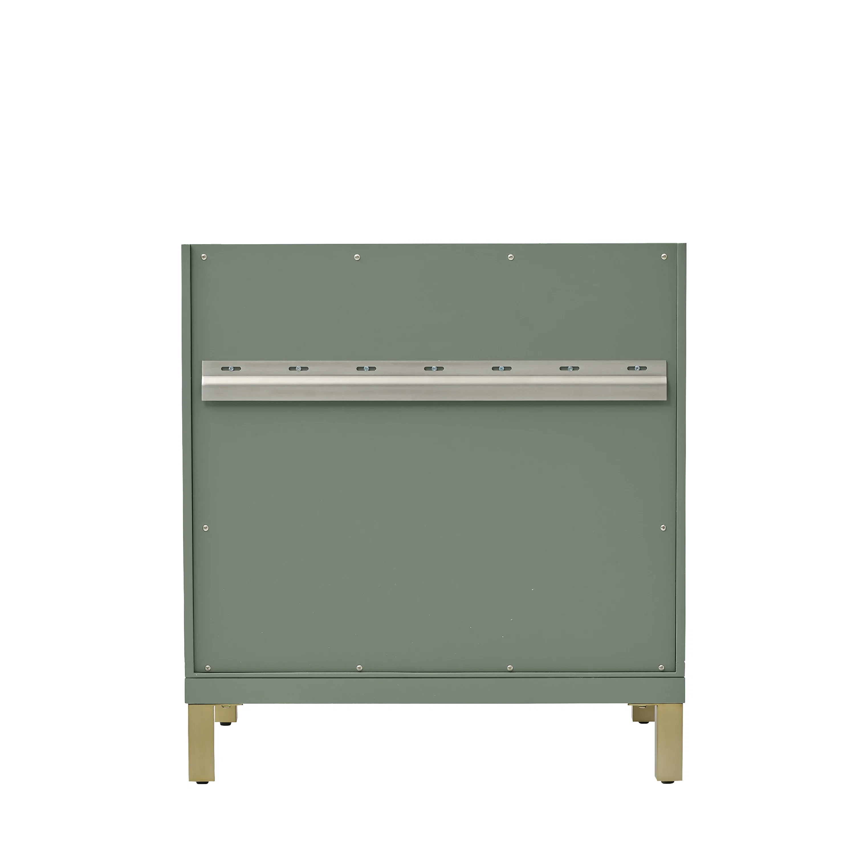 Chicago 30" Single Vanity, Smokey Celadon, w/ 3 CM Eternal Jasmine Pearl Silestone® Top