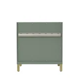 Chicago 30" Single Vanity, Smokey Celadon, w/ 3 CM Eternal Jasmine Pearl Silestone® Top