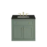 Chicago 30" Single Vanity, Smokey Celadon, w/ 3 CM Phantome Eclos Top