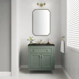 Chicago 30" Single Vanity, Smokey Celadon, w/ 3 CM Phantome Eclos Top