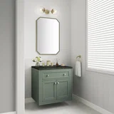 Chicago 30" Single Vanity, Smokey Celadon, w/ 3 CM Phantome Eclos Top