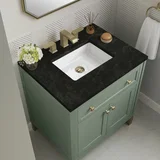 Chicago 30" Single Vanity, Smokey Celadon, w/ 3 CM Phantome Eclos Top