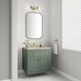 Chicago 30" Single Vanity, Smokey Celadon, w/ 3 CM Tajnar Eclos Top