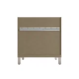 Chicago 30" Single Vanity, Walnut Whisper