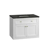 Chicago 36" Single Vanity, Glossy White, w/ 3 CM Phantome Eclos Top
