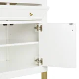 Chicago 36" Single Vanity, Glossy White, w/ 3 CM Phantome Eclos Top