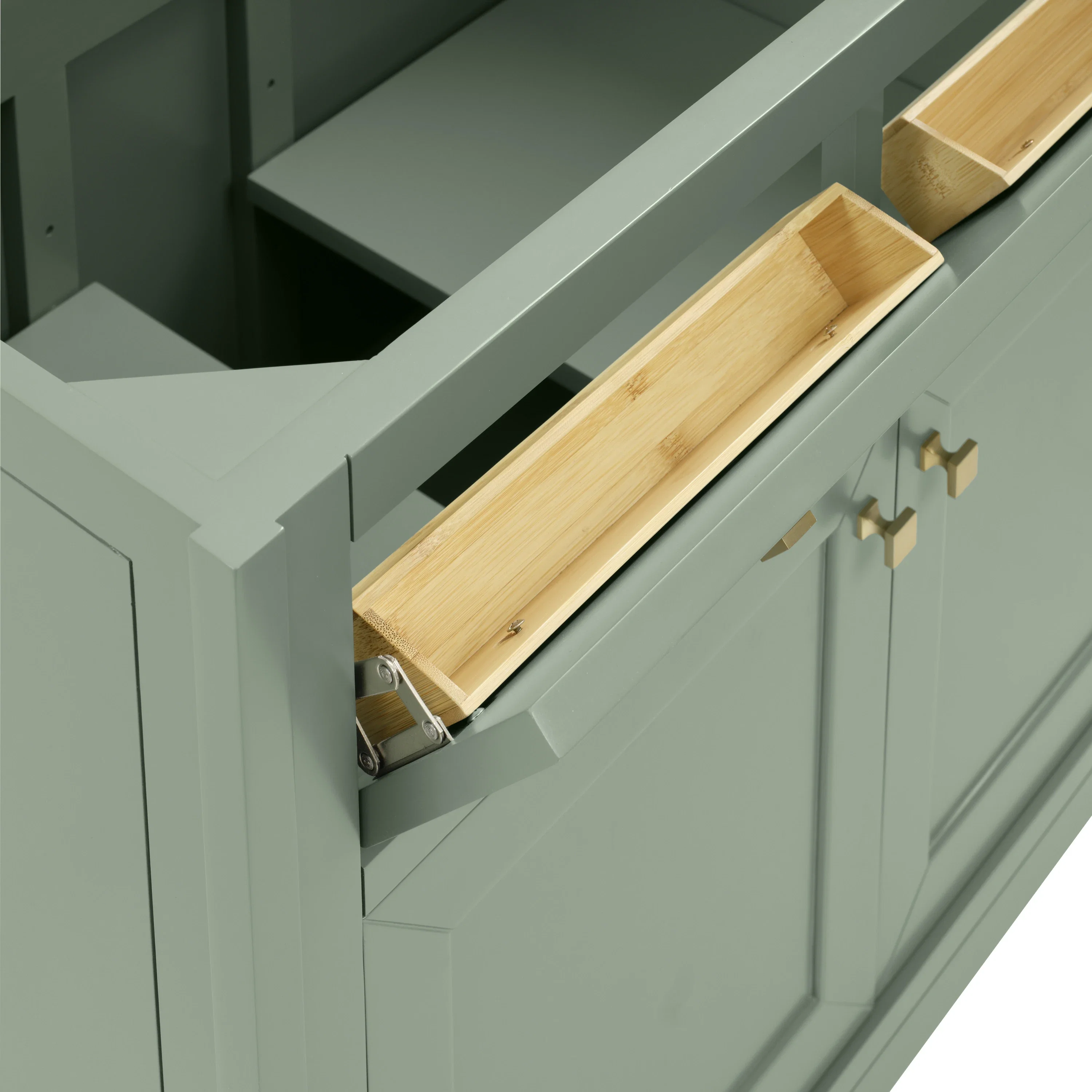 Chicago 36" Single Vanity, Smokey Celadon