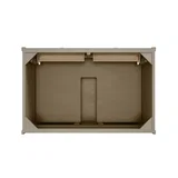 Chicago 36" Single Vanity, Walnut Whisper, w/ 3 CM Phantome Eclos Top
