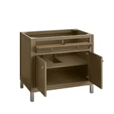 Chicago 36" Single Vanity, Walnut Whisper