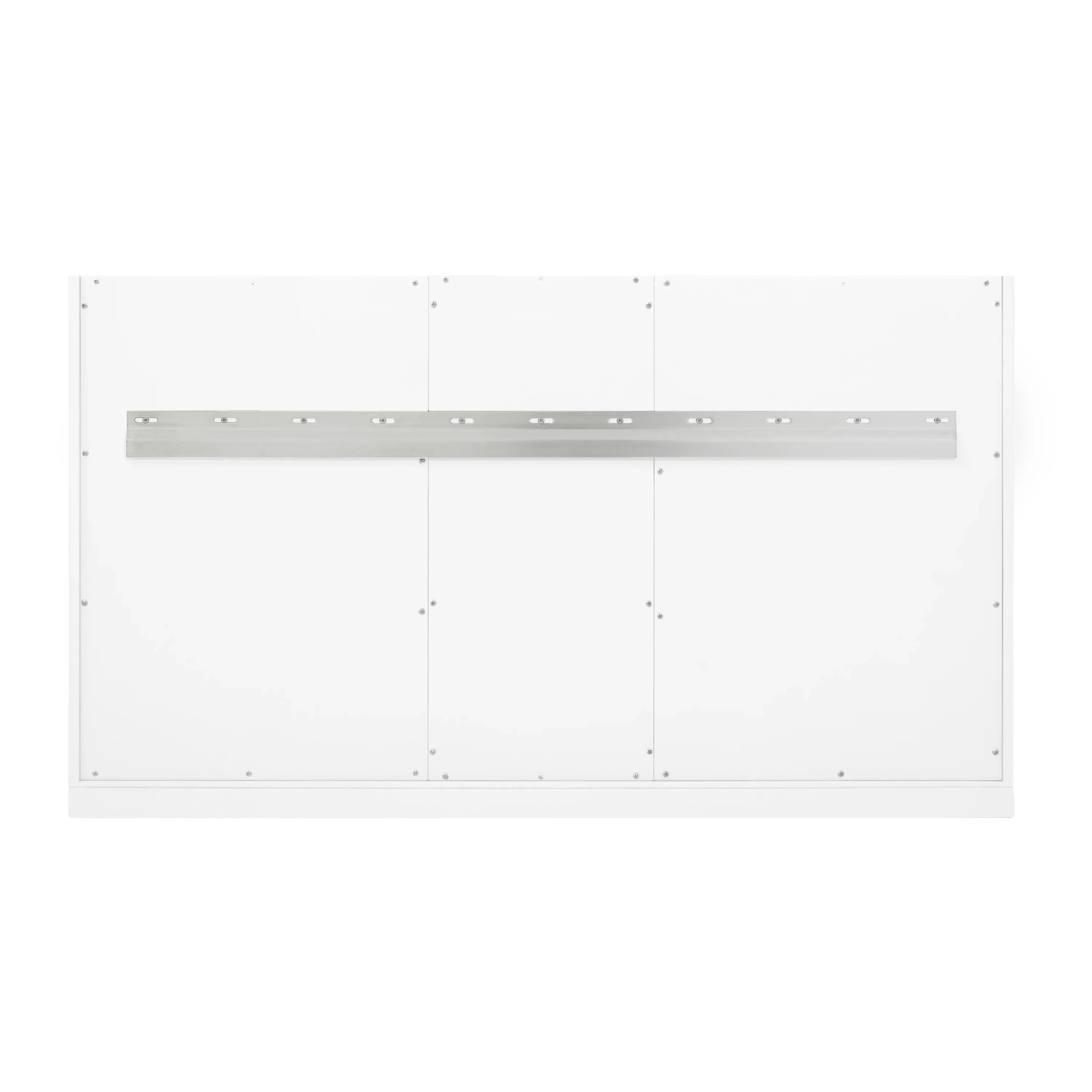 Chicago 48" Single Vanity, Glossy White, w/ 3 CM Eternal Jasmine Pearl Silestone® Top
