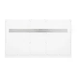 Chicago 48" Single Vanity, Glossy White, w/ 3 CM White Zeus Silestone® Top